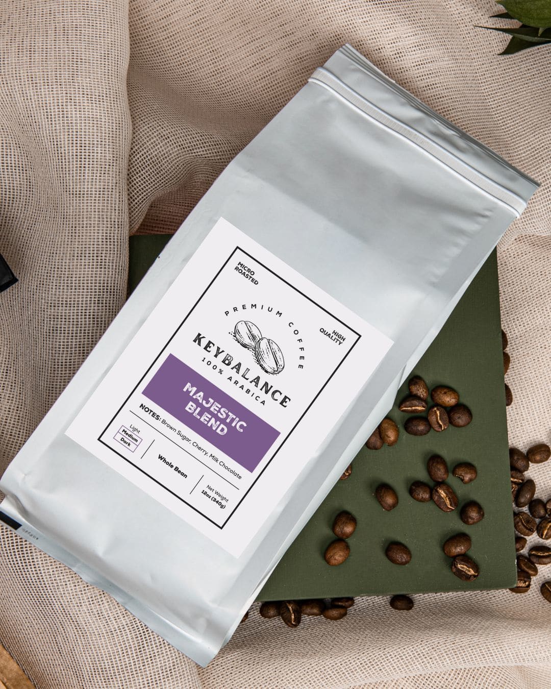 Majestic Blend whole bean coffee