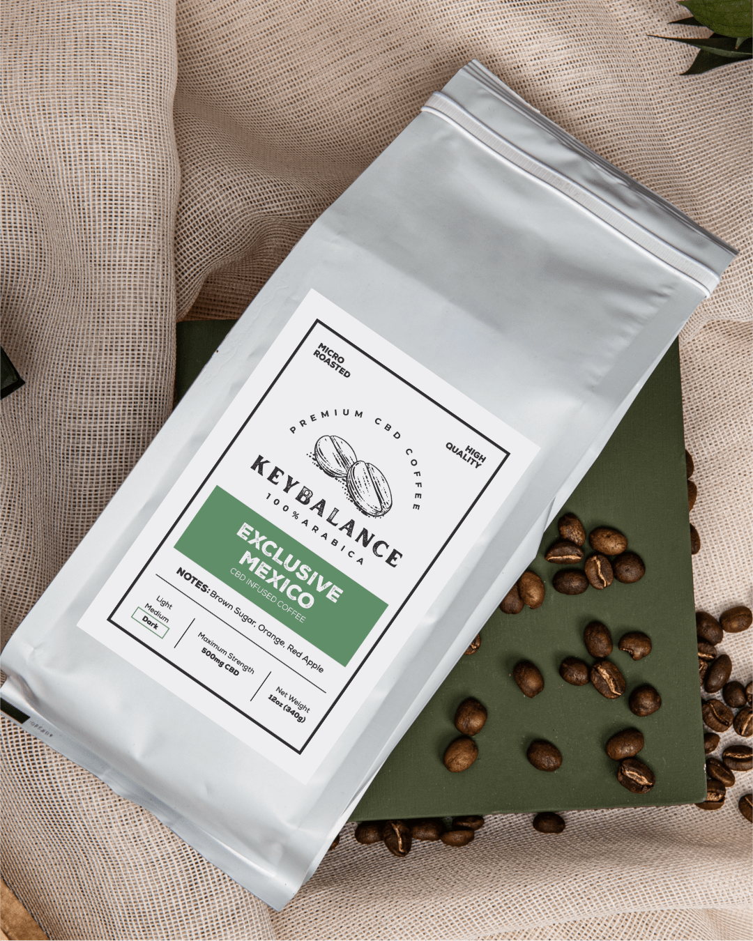 Calm brew coffee
